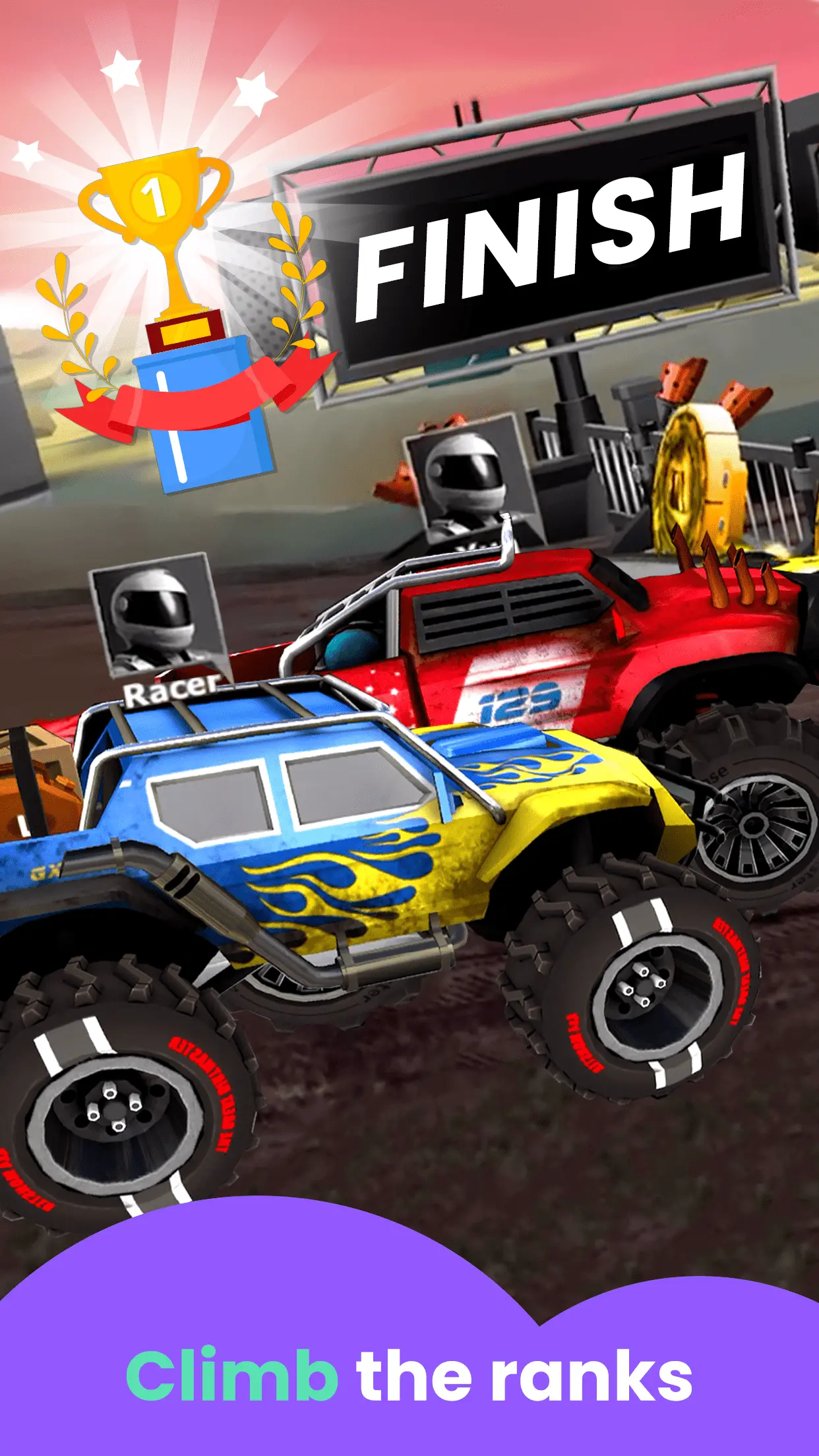 race cars game gameplay screenshot 4